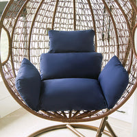HKM-455379 Solid Color Large Rattan Chair Cushion in Various Colors