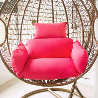 HKM-455379 Solid Color Large Rattan Chair Cushion in Various Colors
