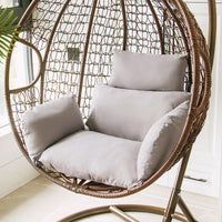 HKM-455379 Solid Color Large Rattan Chair Cushion in Various Colors