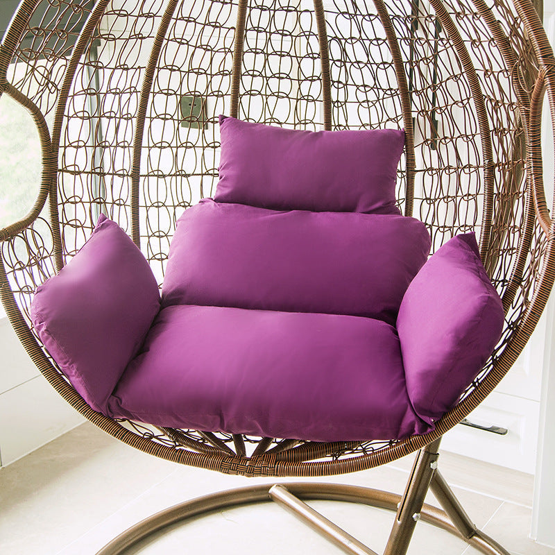 HKM-455379 Solid Color Large Rattan Chair Cushion in Various Colors