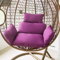 HKM-455379 Solid Color Large Rattan Chair Cushion in Various Colors