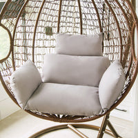 HKM-455379 Solid Color Large Rattan Chair Cushion in Various Colors