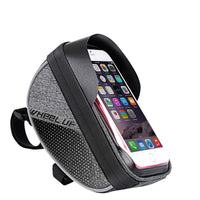 HKM-455507 Touch Screen Bicycle Handlebar Bag with Waterproof Zipper for Mountain Bikes