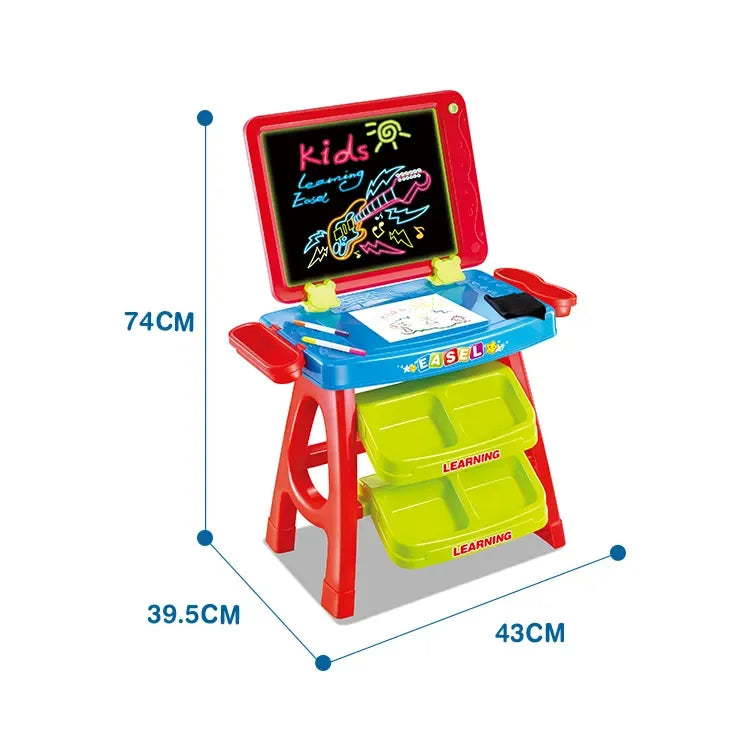 HKM-455891 Educational Portable Drawing Writing Light Board for Kids – Ages 2-7