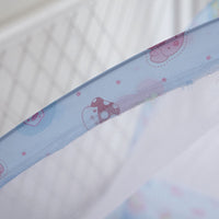 HKM-456083 Children's Foldable Yurt Mosquito Net – Anti-Mosquito Bed Curtain in Pink, Blue, Beige, and Purple (Size 80-120)