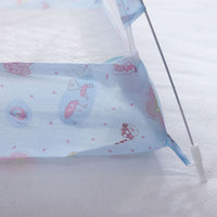 HKM-456083 Children's Foldable Yurt Mosquito Net – Anti-Mosquito Bed Curtain in Pink, Blue, Beige, and Purple (Size 80-120)
