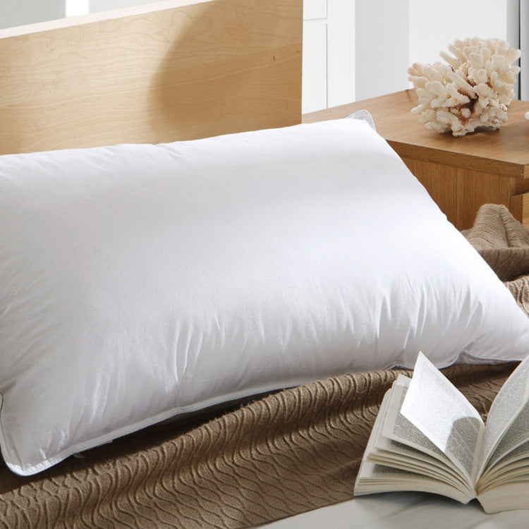 HKM-456531 Duck Down Pillow - 30% and 50% Duck Down, 45x75cm, Soft and Supportive Bedding