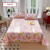 HKM-456723 Floral Cotton Quilt Cover Set - Sizes for Beds 0.9m to 2.2m, Modern Design