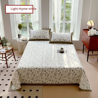 HKM-456723 Floral Cotton Quilt Cover Set - Sizes for Beds 0.9m to 2.2m, Modern Design