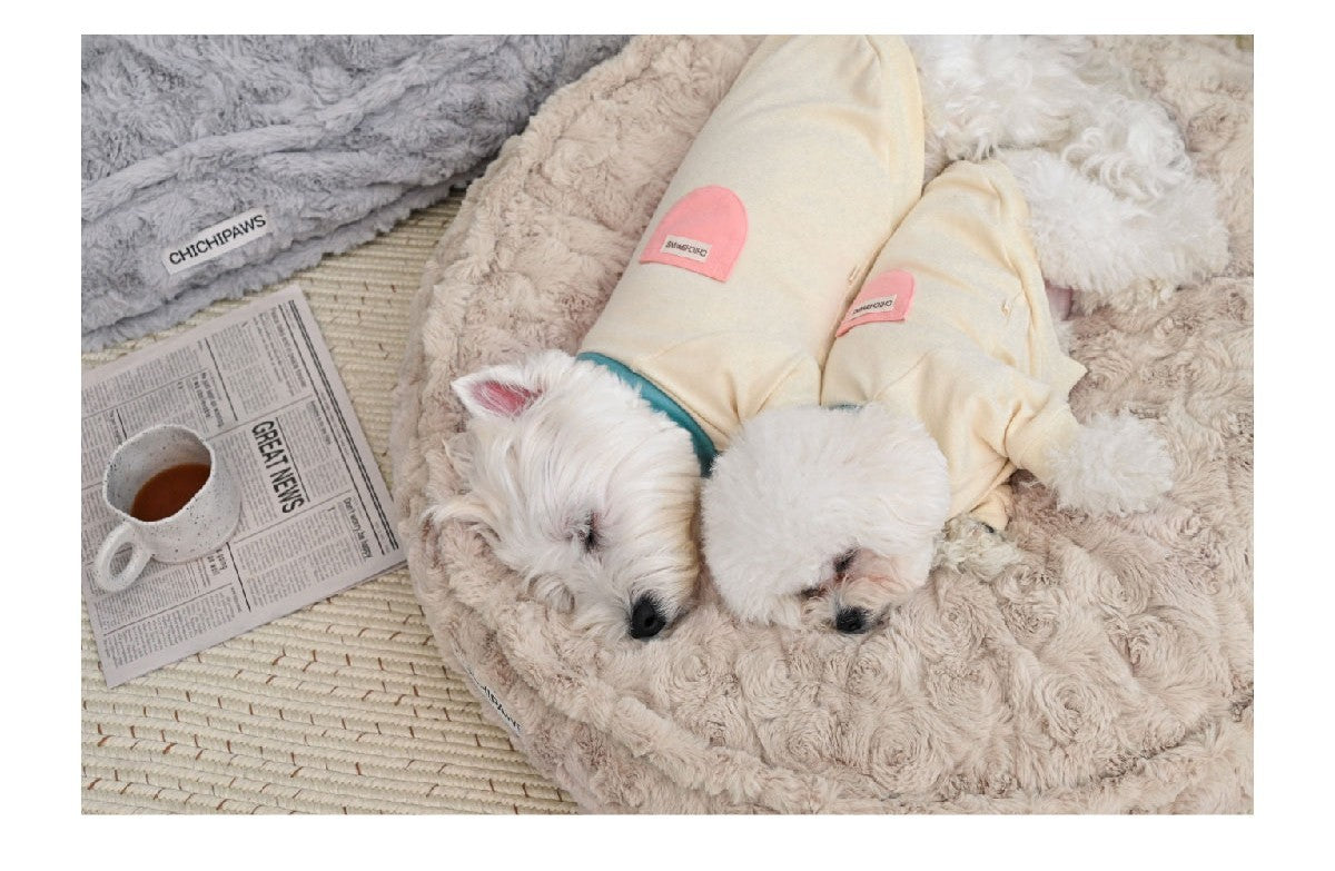 HKM-456787 Little Rabbit Velvet Cloud Nest Deep Sleeping Dog