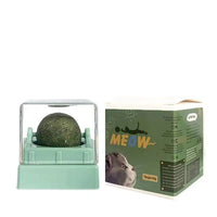 HKM-456851 New Pet Molar Teeth Cleaner Cat Mutian Polygonum Rotating Catnip Ball