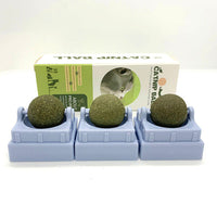 HKM-456851 New Pet Molar Teeth Cleaner Cat Mutian Polygonum Rotating Catnip Ball