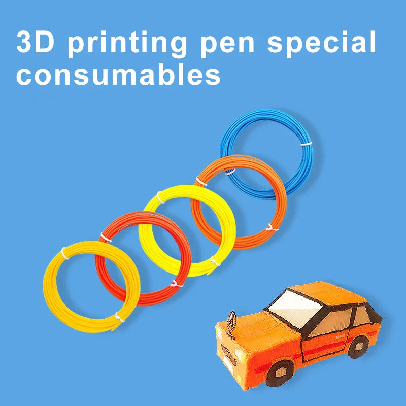 HKM-456979 26 Color Set of 1.75mm PCL Filament for 3D Printing and Art Projects