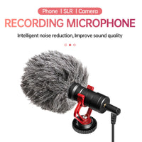 HKM-457107 Wired Condenser Microphone for Mobile Phones, Cameras, and Computer Recording