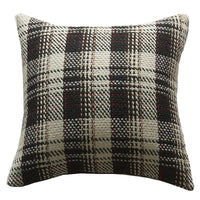 HKM-457235 Plaid Wool Pillowcase for Festive Home Decor in Red, Green, and Black - Available in Multiple Sizes