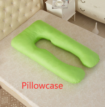HKM-457363 Multifunctional U-Shape Maternity Pillow in Pure Cotton and Crystal Velvet