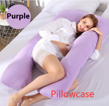 HKM-457363 Multifunctional U-Shape Maternity Pillow in Pure Cotton and Crystal Velvet