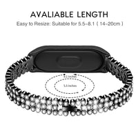HKM-458067 Xiaomi Sanzhu Metal Stainless Steel Replacement Belt for Smartwatches