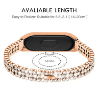 HKM-458067 Xiaomi Sanzhu Metal Stainless Steel Replacement Belt for Smartwatches