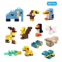 HKM-458131 140pcs Robot Engineering Vehicle Building Block Set for Ages 3 and Up - Compatible DIY Construction Toy