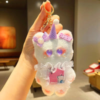 HKM-458387 Cute Plush Bear Keychain Doll - Soft Cotton Pendant for Kids and Adults, 11-30CM