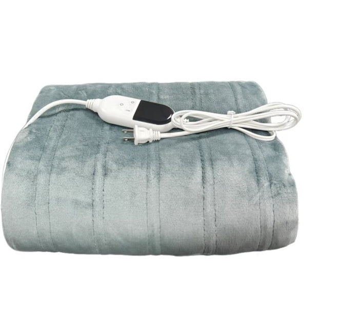 HKM-458387 Smart Electric Heating Blanket - Dual-Use Cover Pad in Various Sizes and Colors