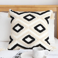 HKM-458515 Bohemian Tufted Pillow Cover in Various Designs and Colors - 45x45CM