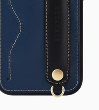 HKM-458643 Cowhide Phone Case Holder with Lanyard for iPhone Models – Stylish & Protective Design