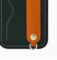 HKM-458643 Cowhide Phone Case Holder with Lanyard for iPhone Models – Stylish & Protective Design