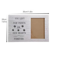 HKM-458643 Solid Wood Rectangular Photo Frame Pendant Ornament