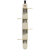 HKM-458707 Pine Wood Cat Climbing Frame with Integrated Scratch Board and Tower