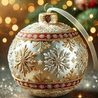HKM-458835 3D Fairy Tale Planet Acrylic Christmas Ornament, 10cm