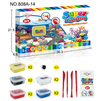 HKM-459283 Super Light Non-Toxic Air Dry Modeling Clay Set for Kids - 6 Colors, Soft and Easy to Shape