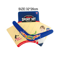 HKM-459347 Flying Disc Toy Boomerang for Outdoor Fun - Durable Plastic 32cm Diameter Suitable for Ages 2-13