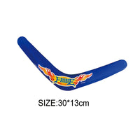 HKM-459347 Flying Disc Toy Boomerang for Outdoor Fun - Durable Plastic 32cm Diameter Suitable for Ages 2-13