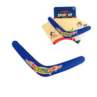 HKM-459347 Flying Disc Toy Boomerang for Outdoor Fun - Durable Plastic 32cm Diameter Suitable for Ages 2-13