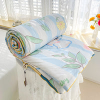 HKM-459539 Soft Double-Layer Soybean Fiber Cartoon Blanket for Children and Parents - Multiple Sizes Available