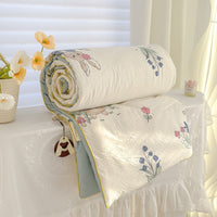 HKM-459539 Soft Double-Layer Soybean Fiber Cartoon Blanket for Children and Parents - Multiple Sizes Available
