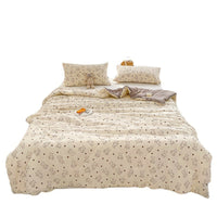 HKM-459539 Soft Double-Layer Soybean Fiber Cartoon Blanket for Children and Parents - Multiple Sizes Available