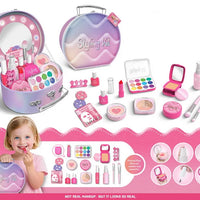 HKM-459667 Kids Pretend Makeup Toy Set - Beauty Fashion Cosmetics Kit for Ages 2-12