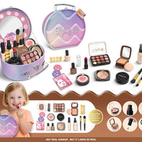 HKM-459667 Kids Pretend Makeup Toy Set - Beauty Fashion Cosmetics Kit for Ages 2-12