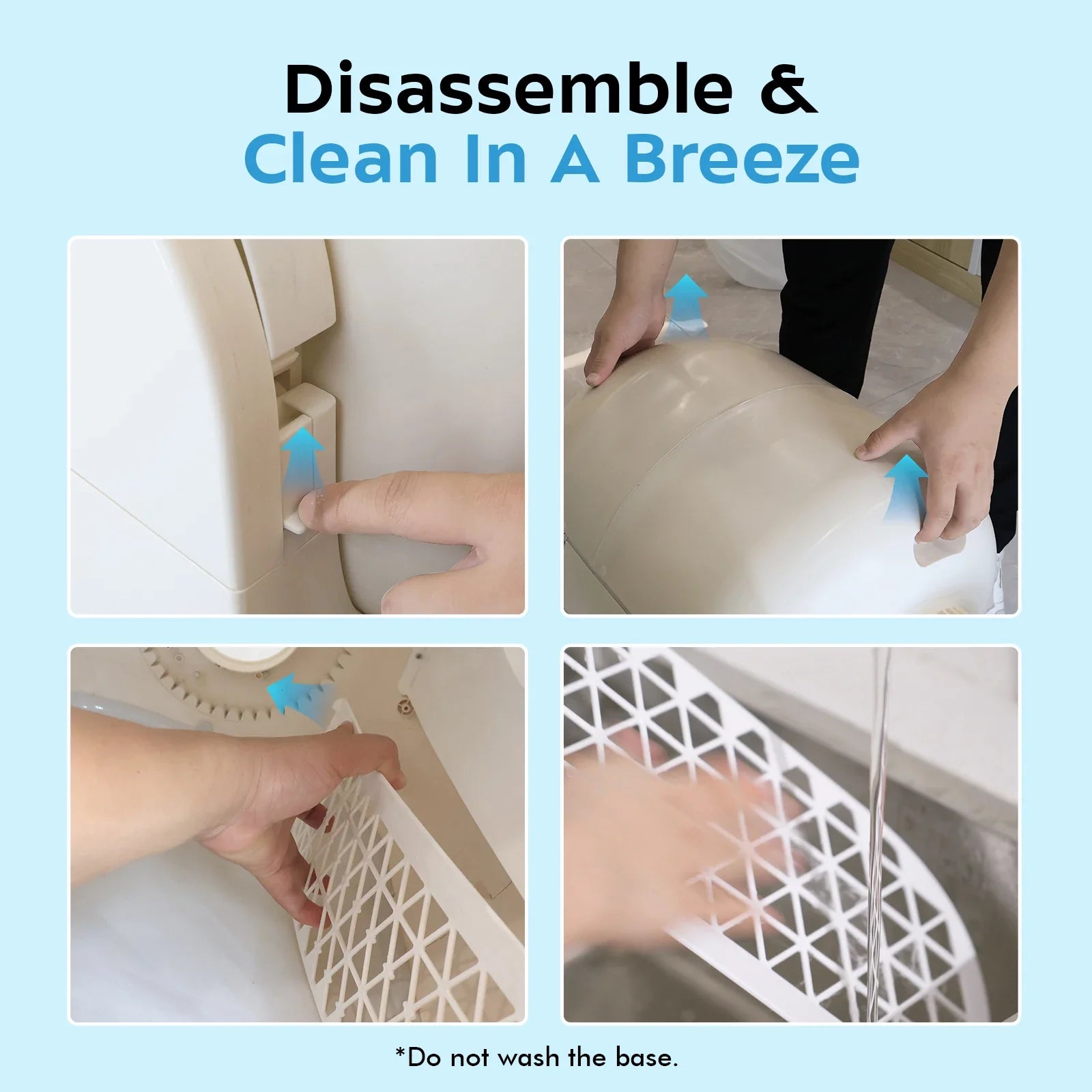 KTX-459987 Smart Self-Cleaning Cat Litter Box with 70L Capacity and Infrared Sensor for Multiple Cats