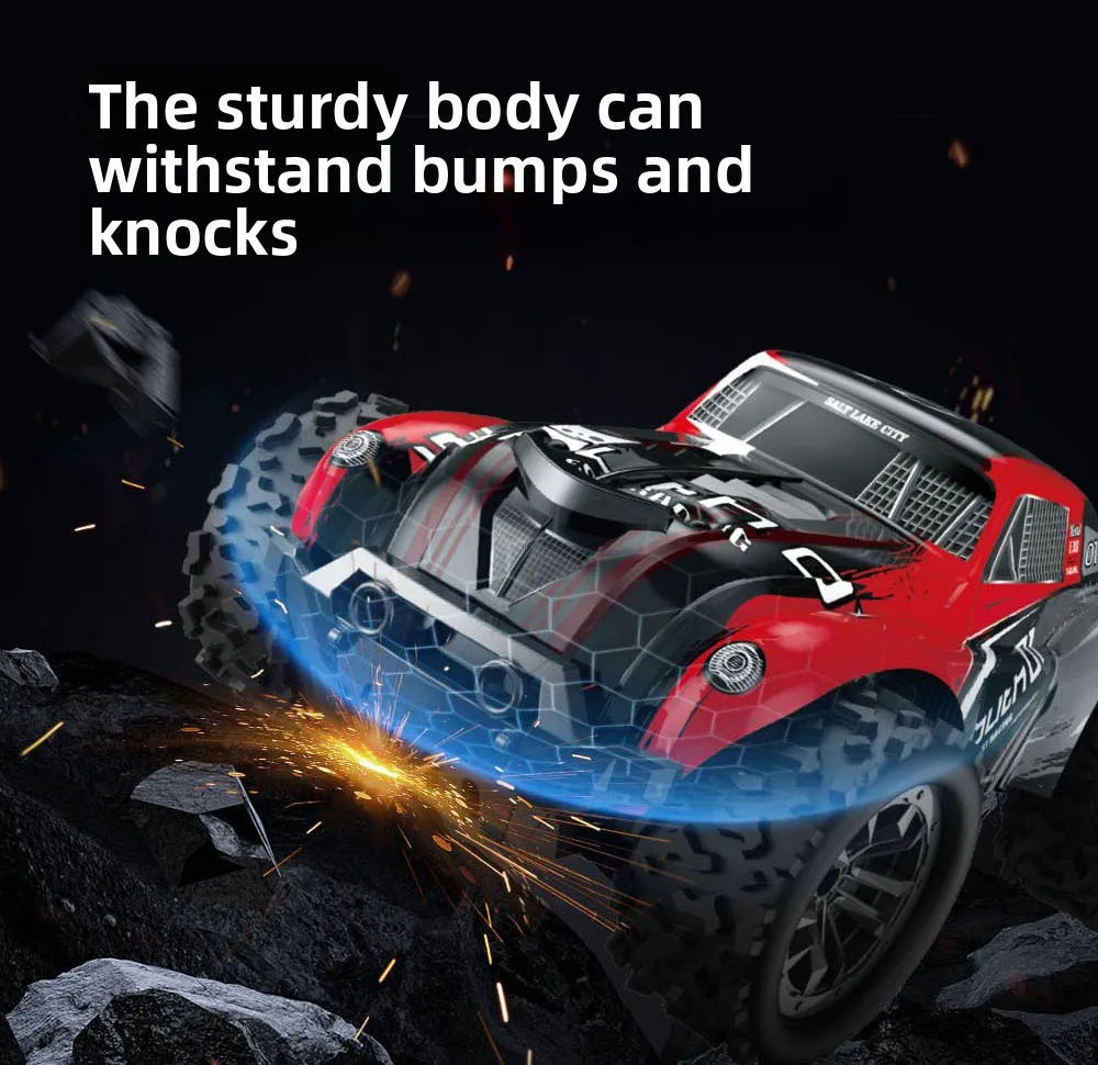 HKM-460115 Remote Control 1/20 Scale Off-Road Climbing Truck with Colorful Lights, Ready-to-Run for Ages 5 and Up