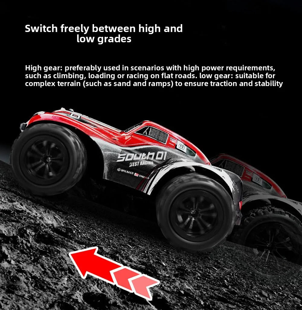 HKM-460115 Remote Control 1/20 Scale Off-Road Climbing Truck with Colorful Lights, Ready-to-Run for Ages 5 and Up