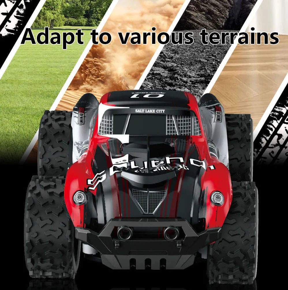 HKM-460115 Remote Control 1/20 Scale Off-Road Climbing Truck with Colorful Lights, Ready-to-Run for Ages 5 and Up
