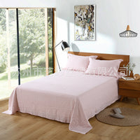 HKM-460179 Pure Linen Bed Sheet - 100% Natural Linen Fabric