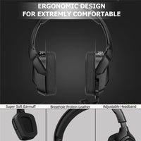 HKM-460435 Camouflage Wired Gaming Headset with Microphone and Braided Cable