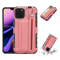 HKM-460947 Stylish TPU Mobile Phone Case with Leather Wrist Strap