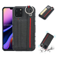 HKM-460947 Stylish TPU Mobile Phone Case with Leather Wrist Strap