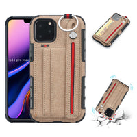 HKM-460947 Stylish TPU Mobile Phone Case with Leather Wrist Strap